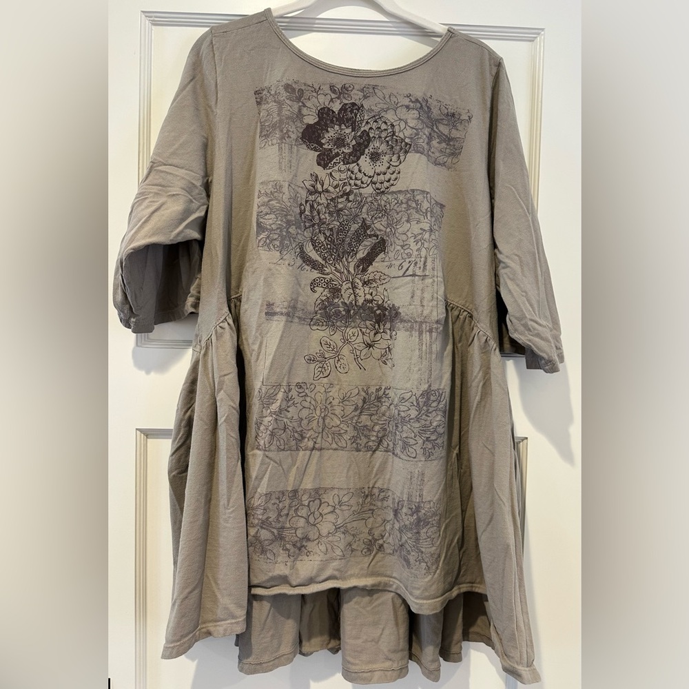 Blue Fish Jen’s Tunic in Moon Rock